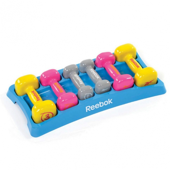 Reebok dumbbells set vinyl 7205.336